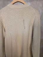 Maglia girocollo in cotone organico