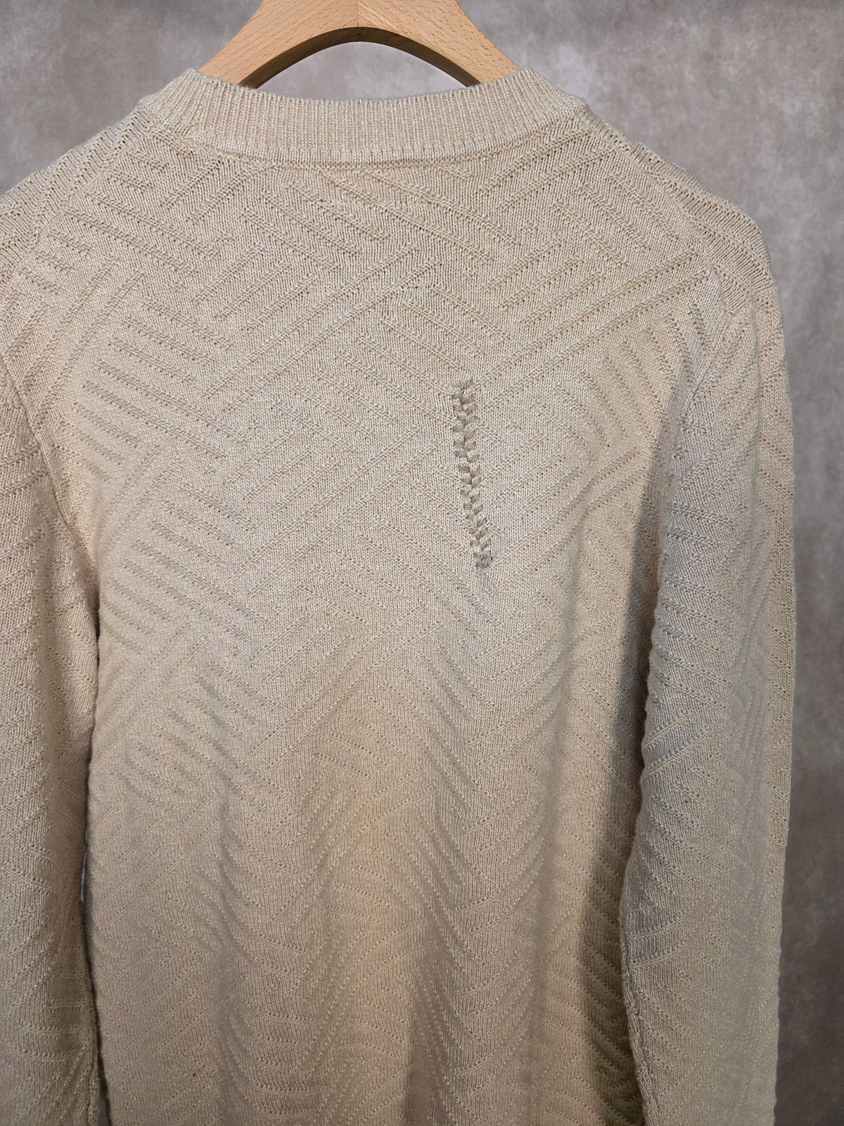 Maglia girocollo in cotone organico