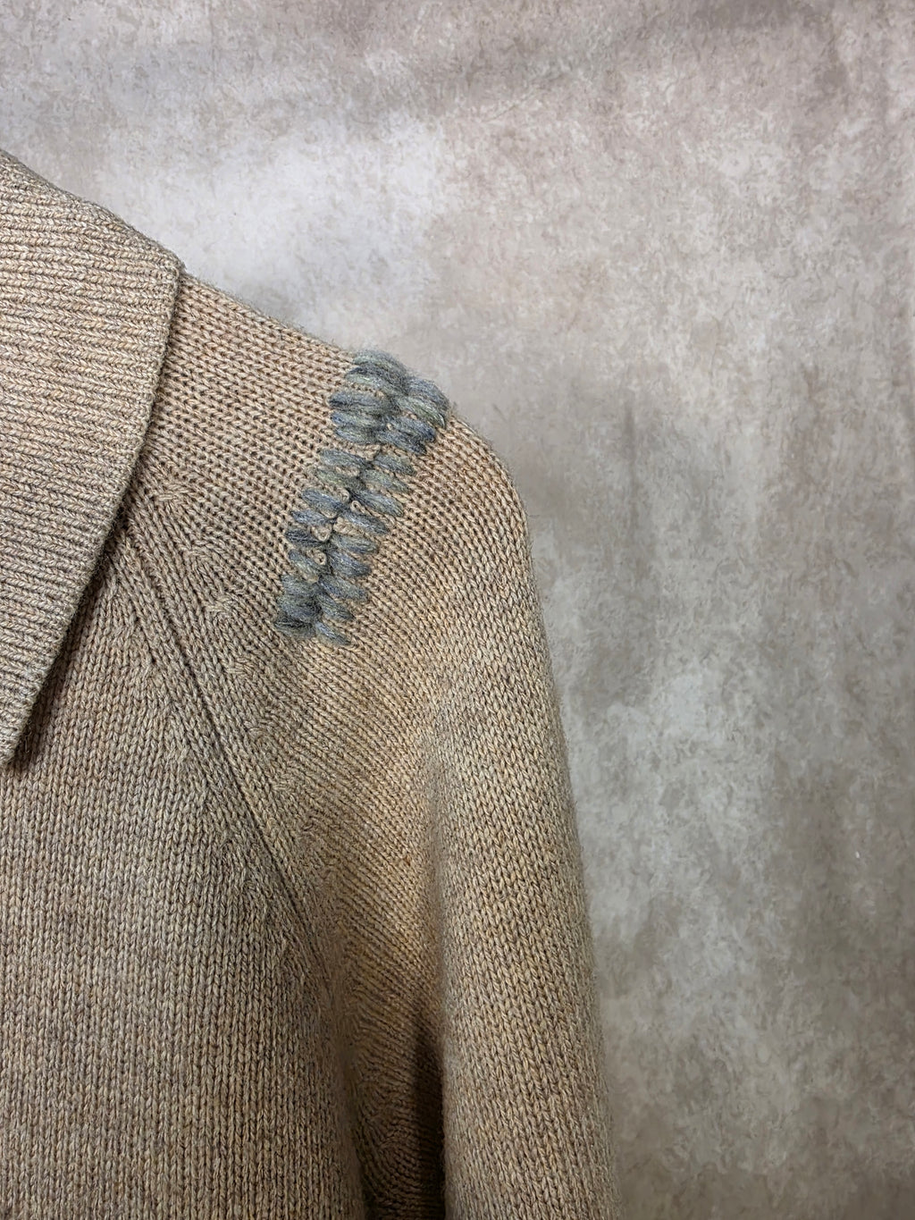 Cardigan in maglia a camicia