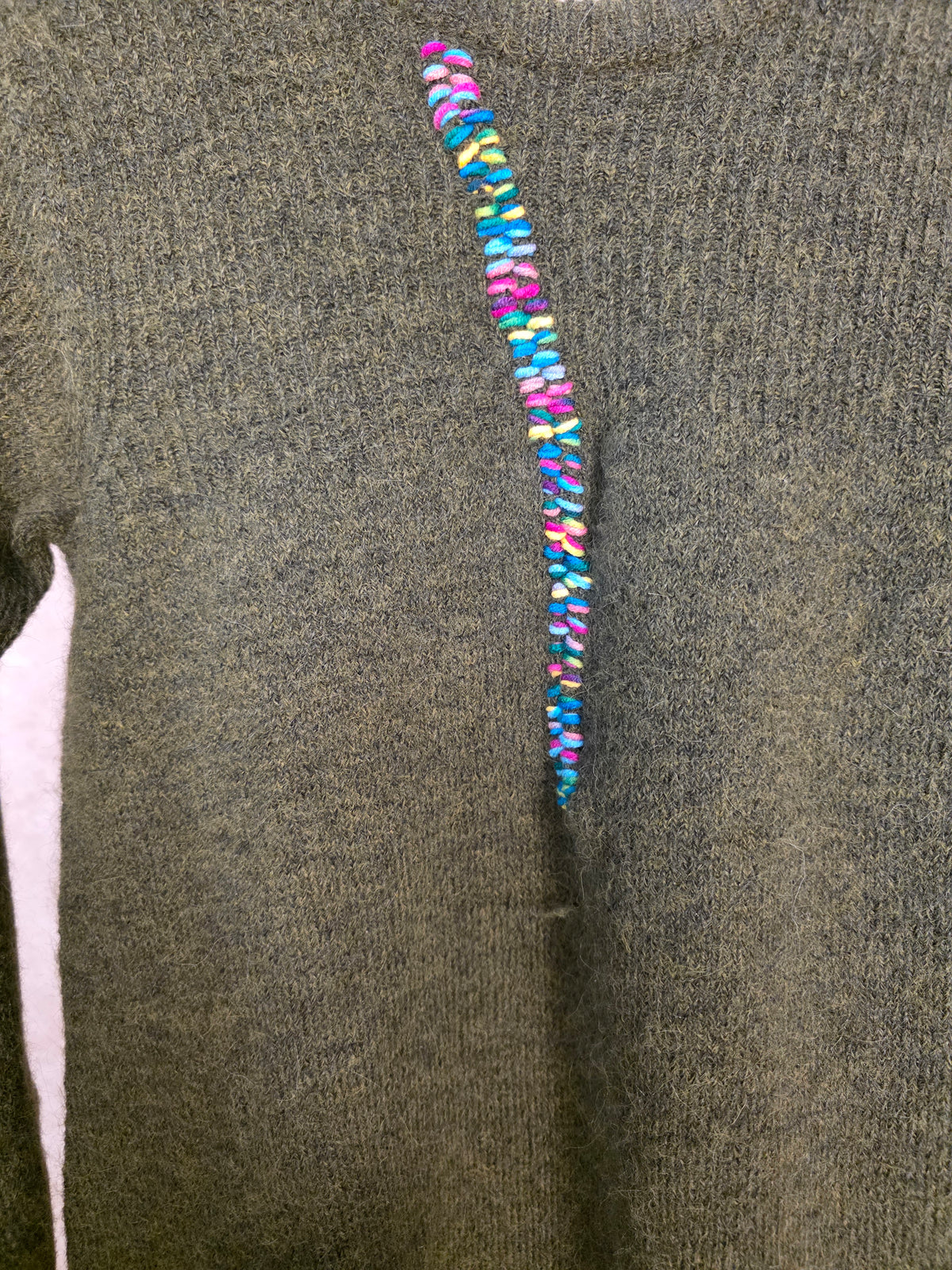 Abito mini in maglia