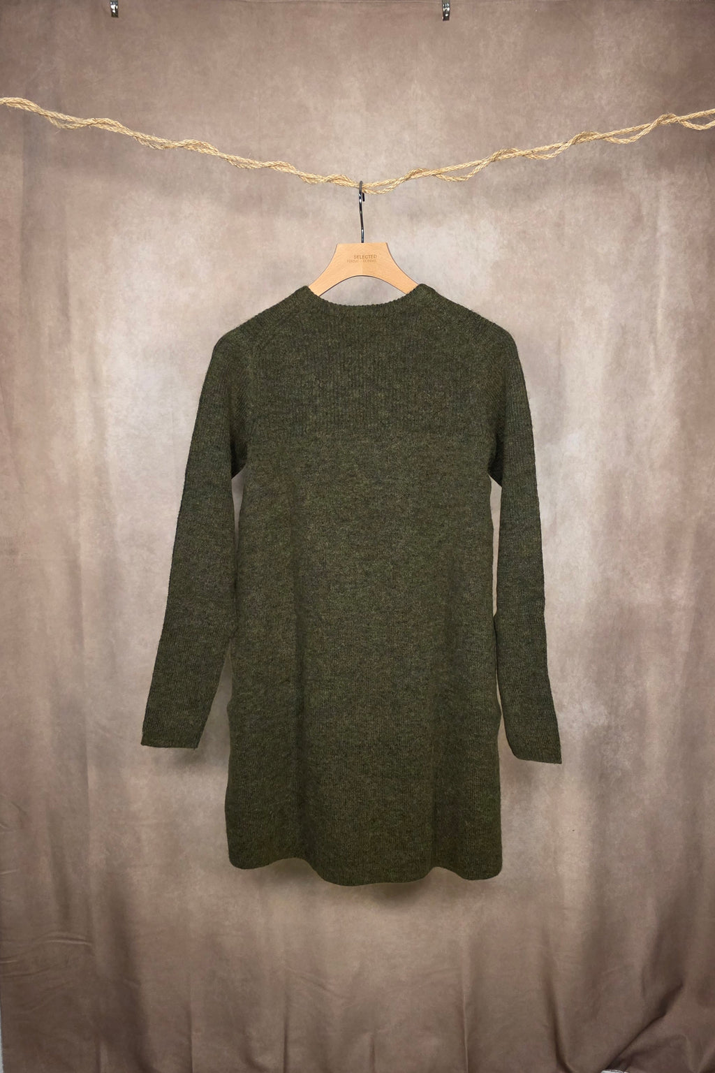Abito mini in maglia