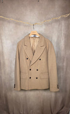 Cappotto corto in misto lana