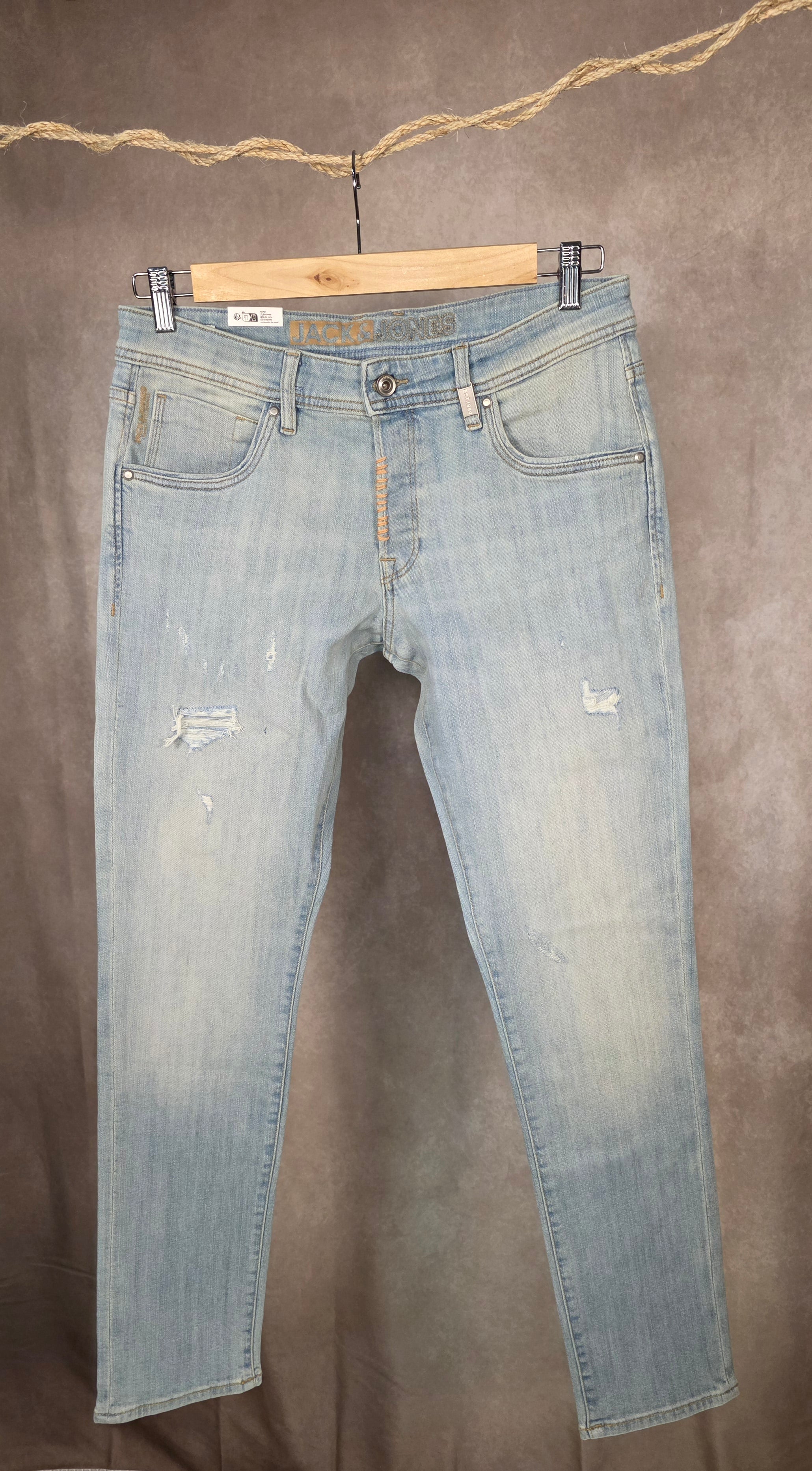 Jeans Slim Fit strappati