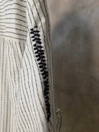 Camicia in puro cotone gessato