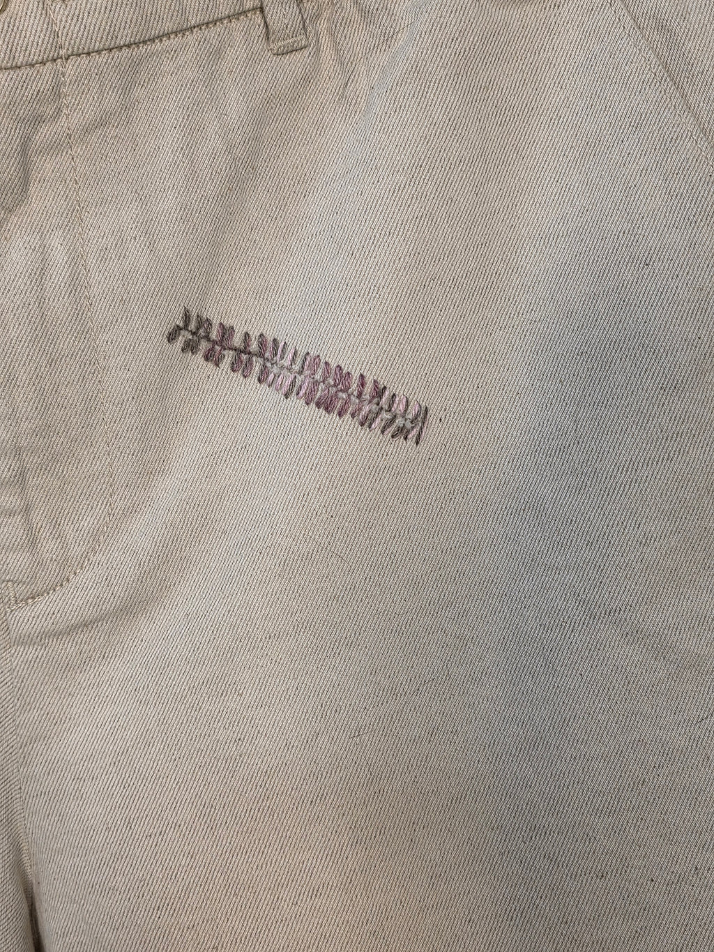 Bermuda loose fit in misto lino