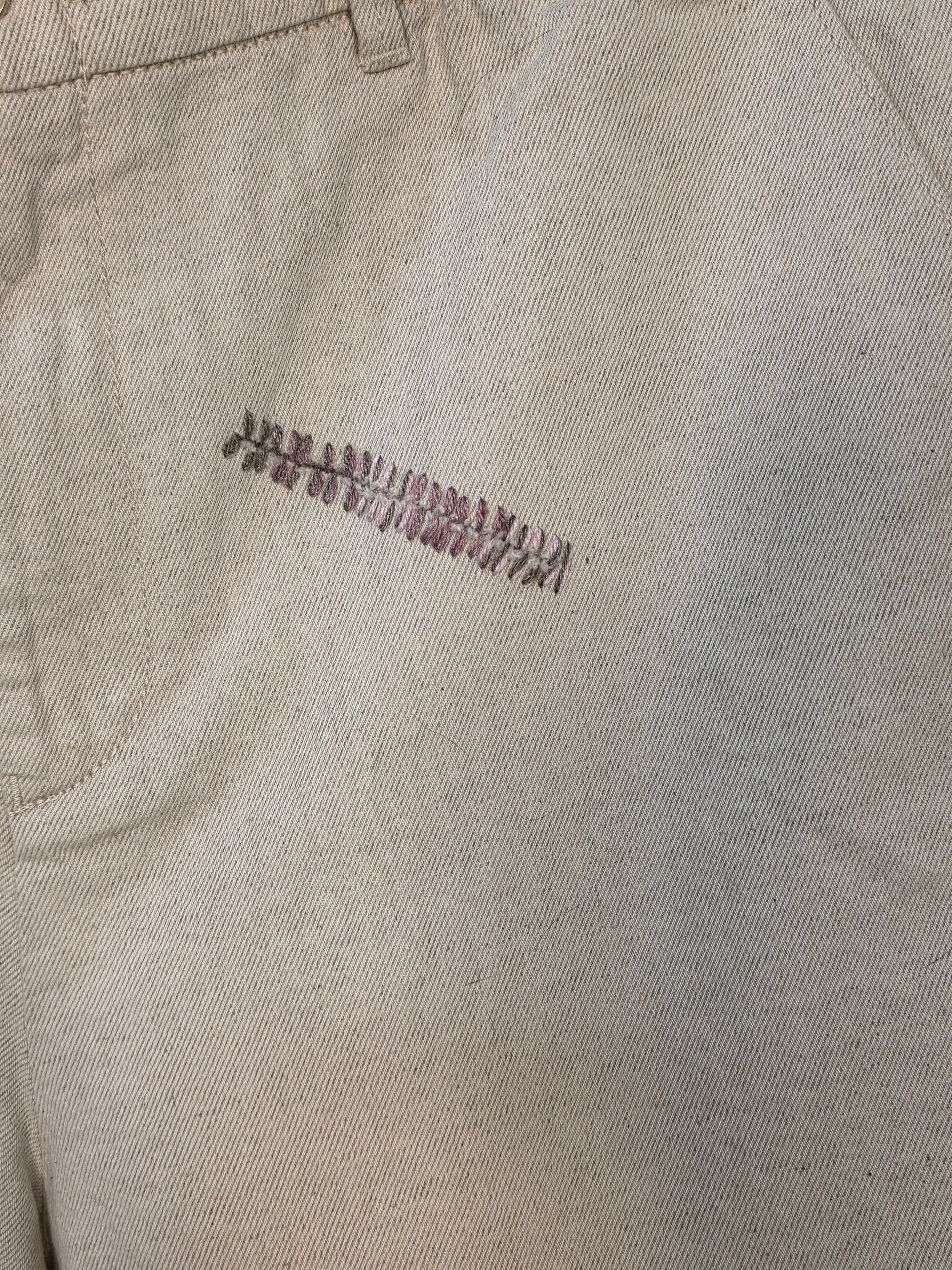 Bermuda loose fit in misto lino