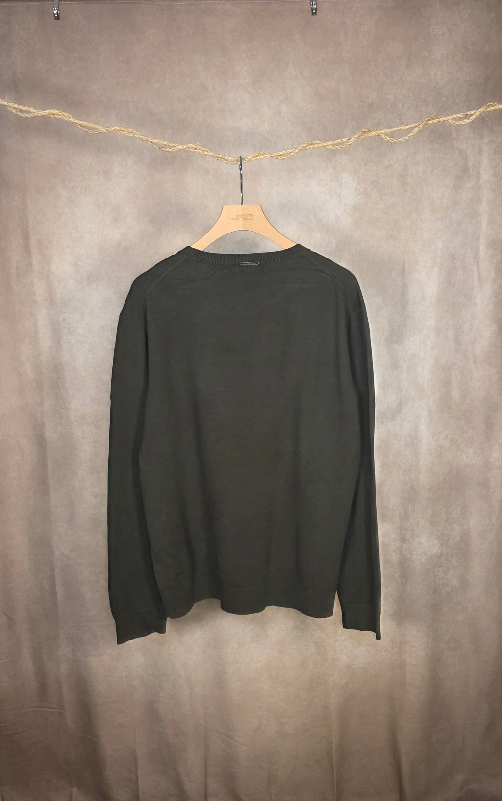 Maglione verde militare di Frankie Morello