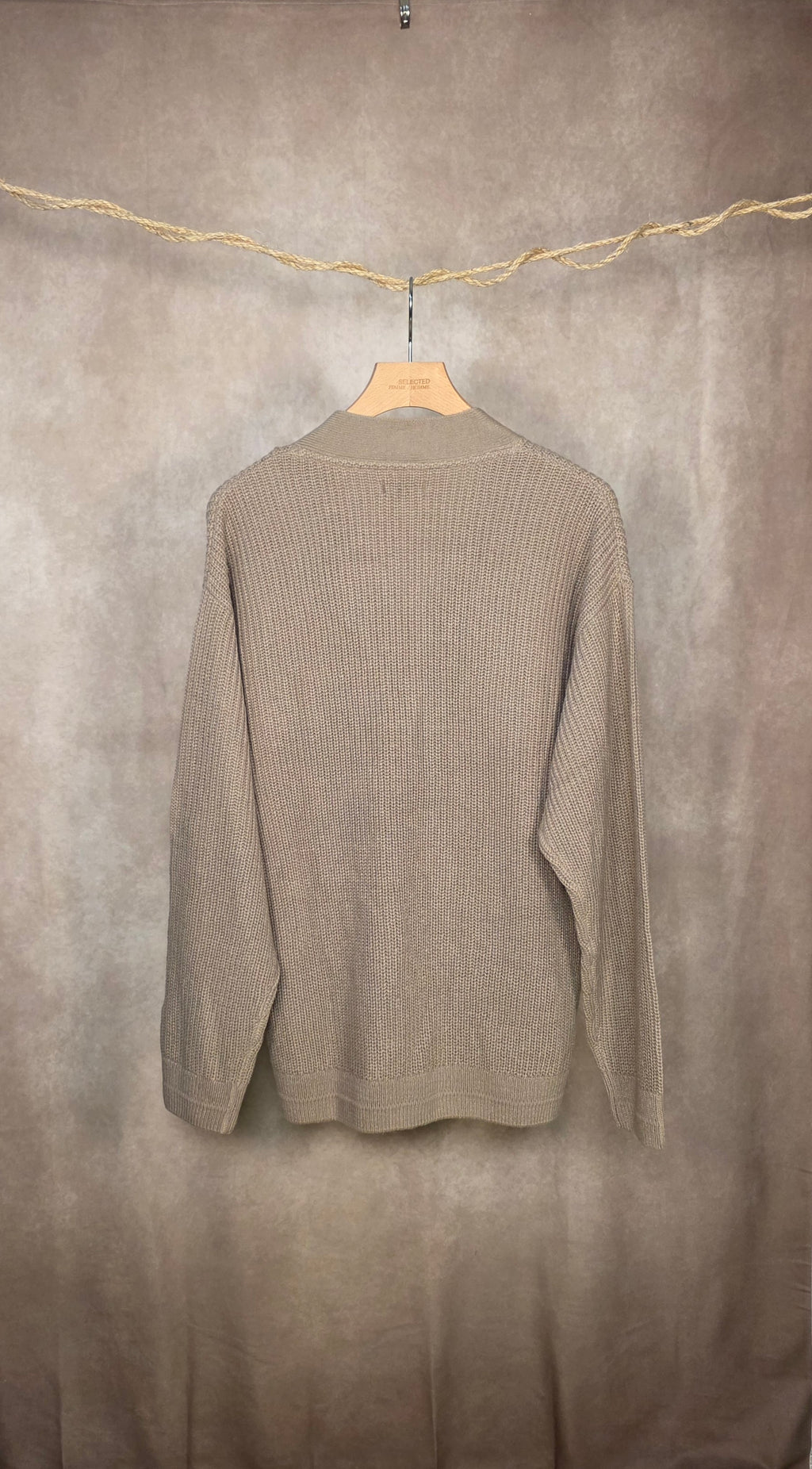 Cardigan a scollo V con bottoni