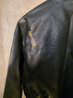 Giubotto bomber in ecopelle