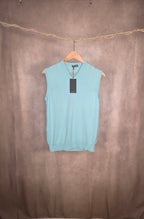 Gilet in maglia di cotone Rossopuro