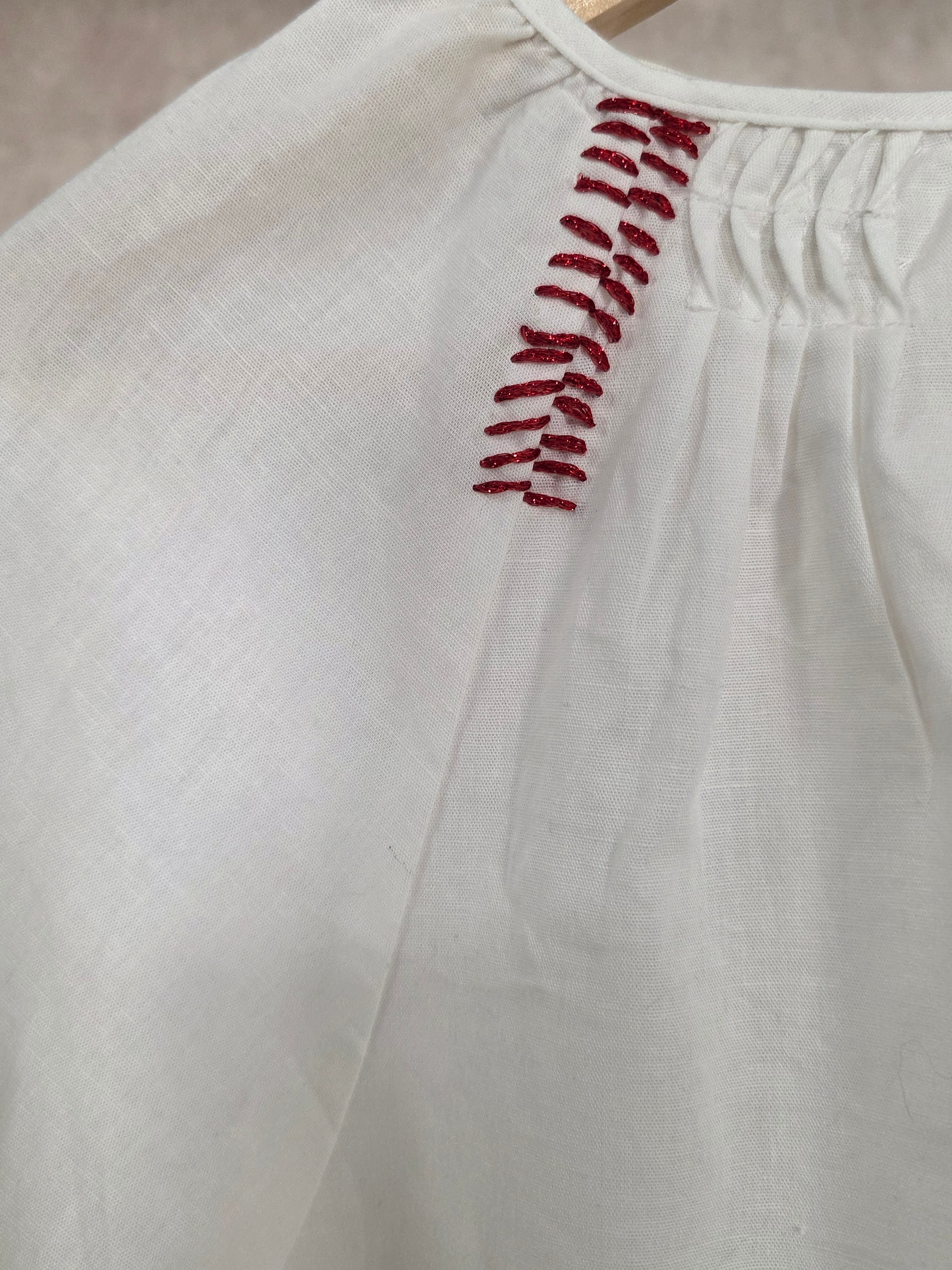 Camicia a maniche lunghe in misto lino