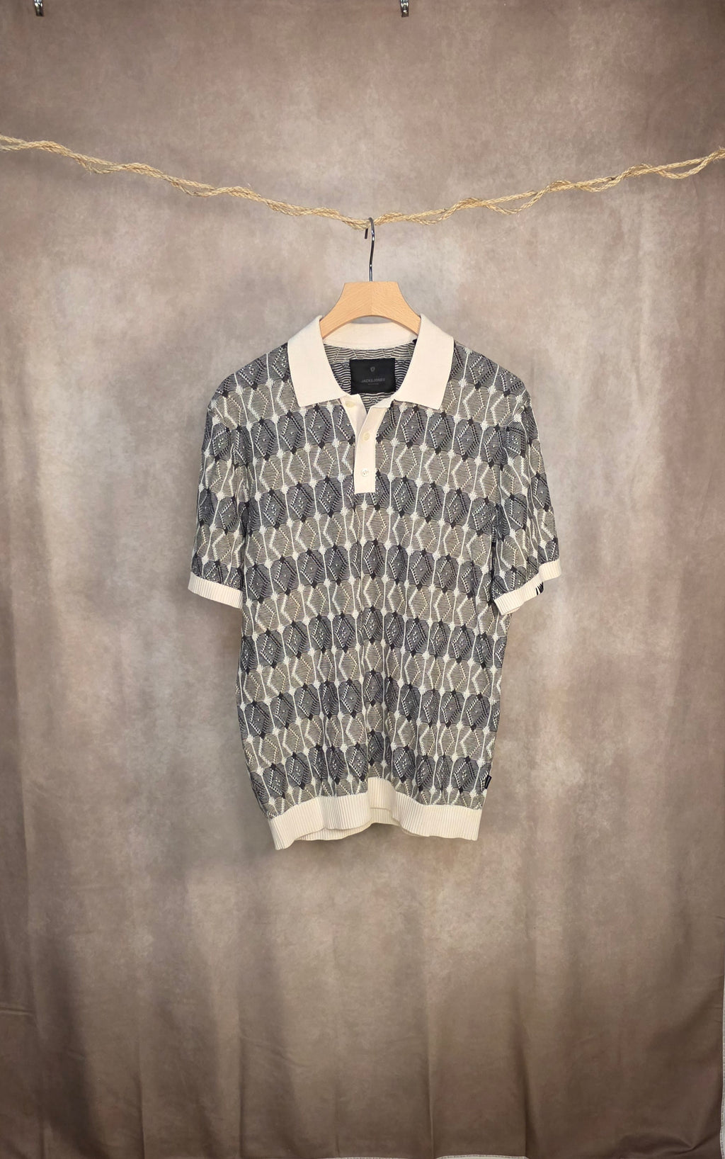 Polo in maglia di cotone organico