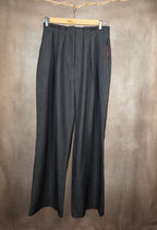 Pantalone a  pinces vita alta