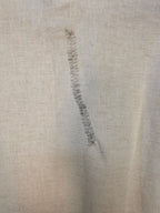 Camicia in misto cotone e lino con ricami sulle maniche