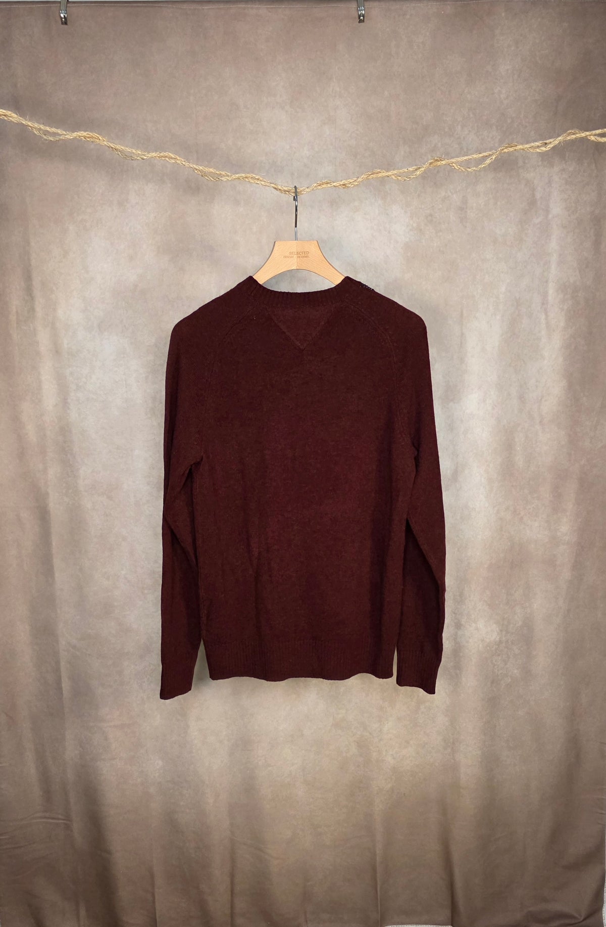 Maglia girocollo in lana