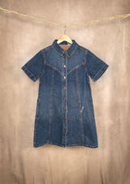 Chemisier A-line in denim
