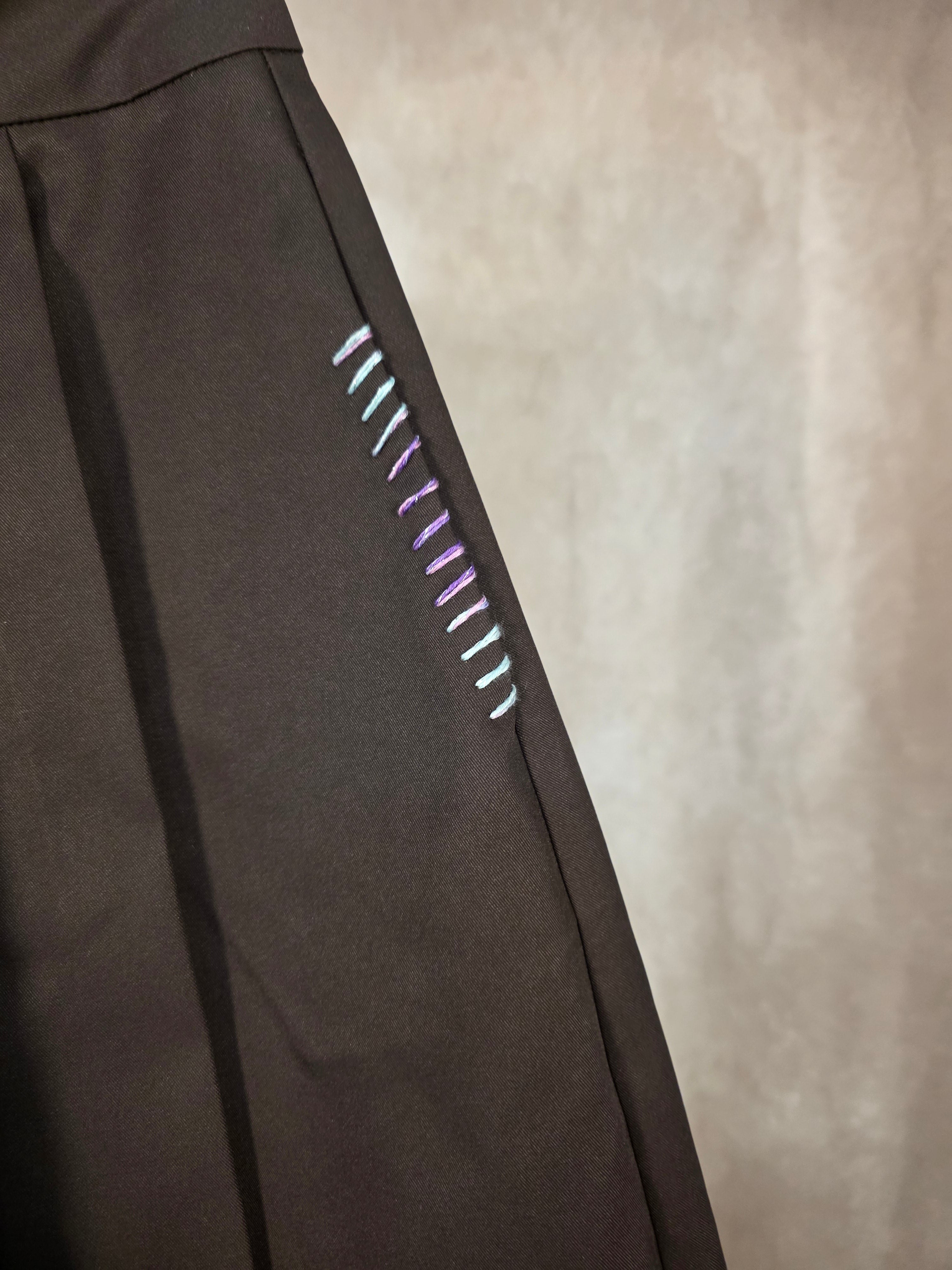 Pantalone vita alta a palloncino