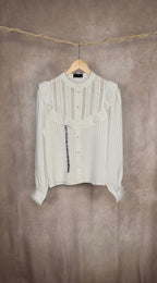 Camicia in sangallo