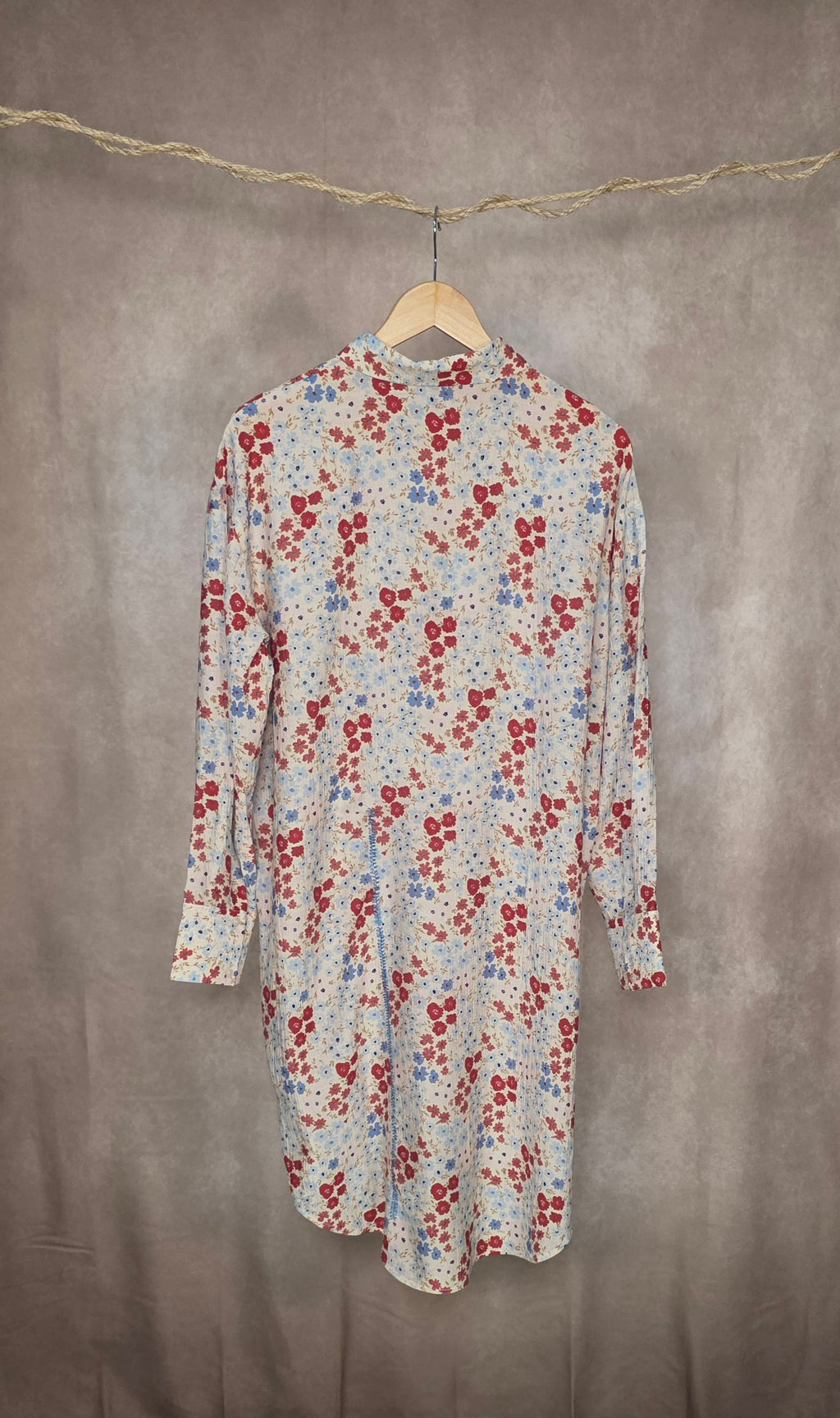 Camicia tunica a stampa floreale