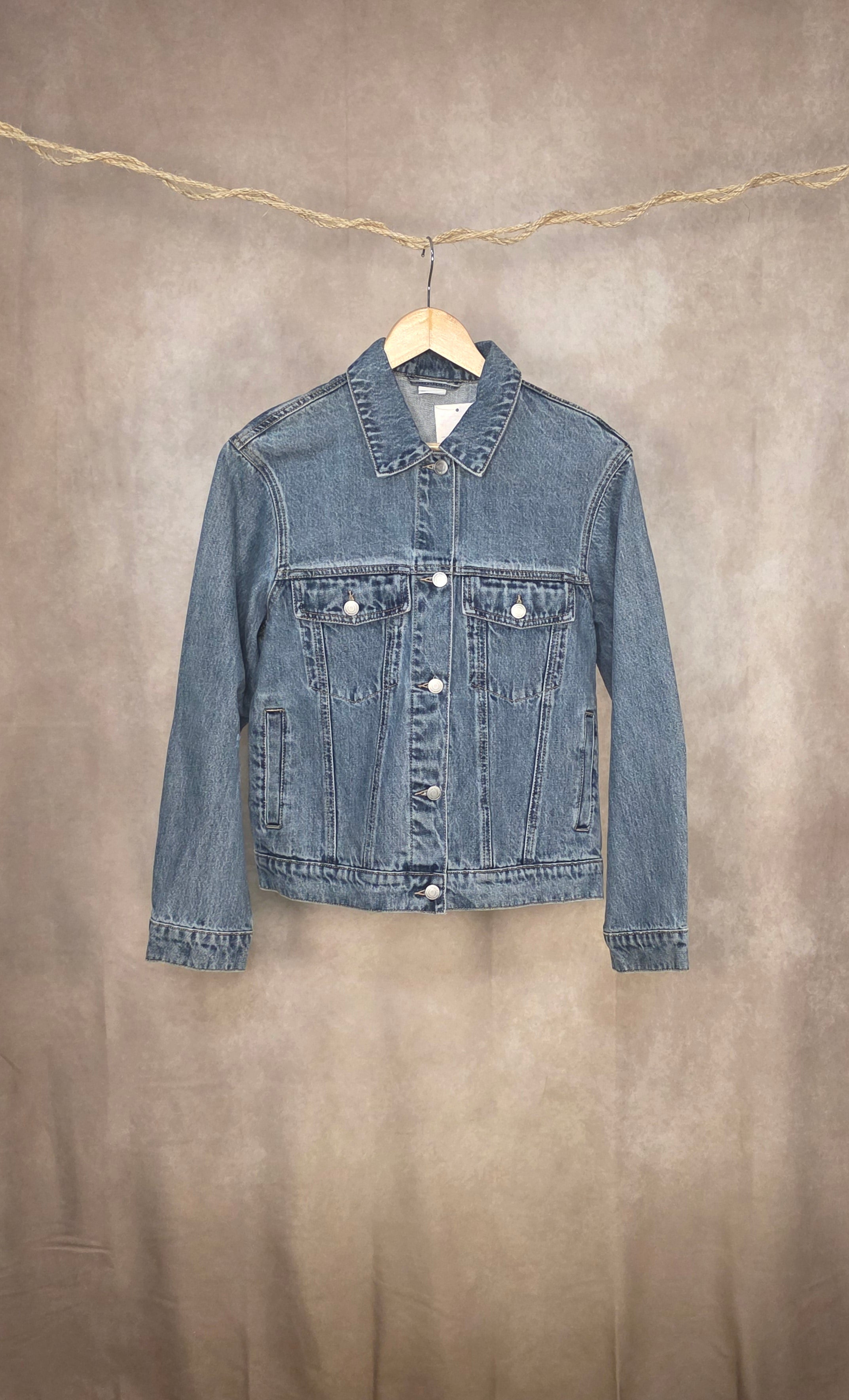 Giacca in denim di cotone