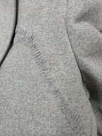 Cappotto in misto lana con bottoni
