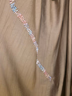 Abito maxi con spalline incrociate