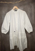 Vestito camicia bianca
