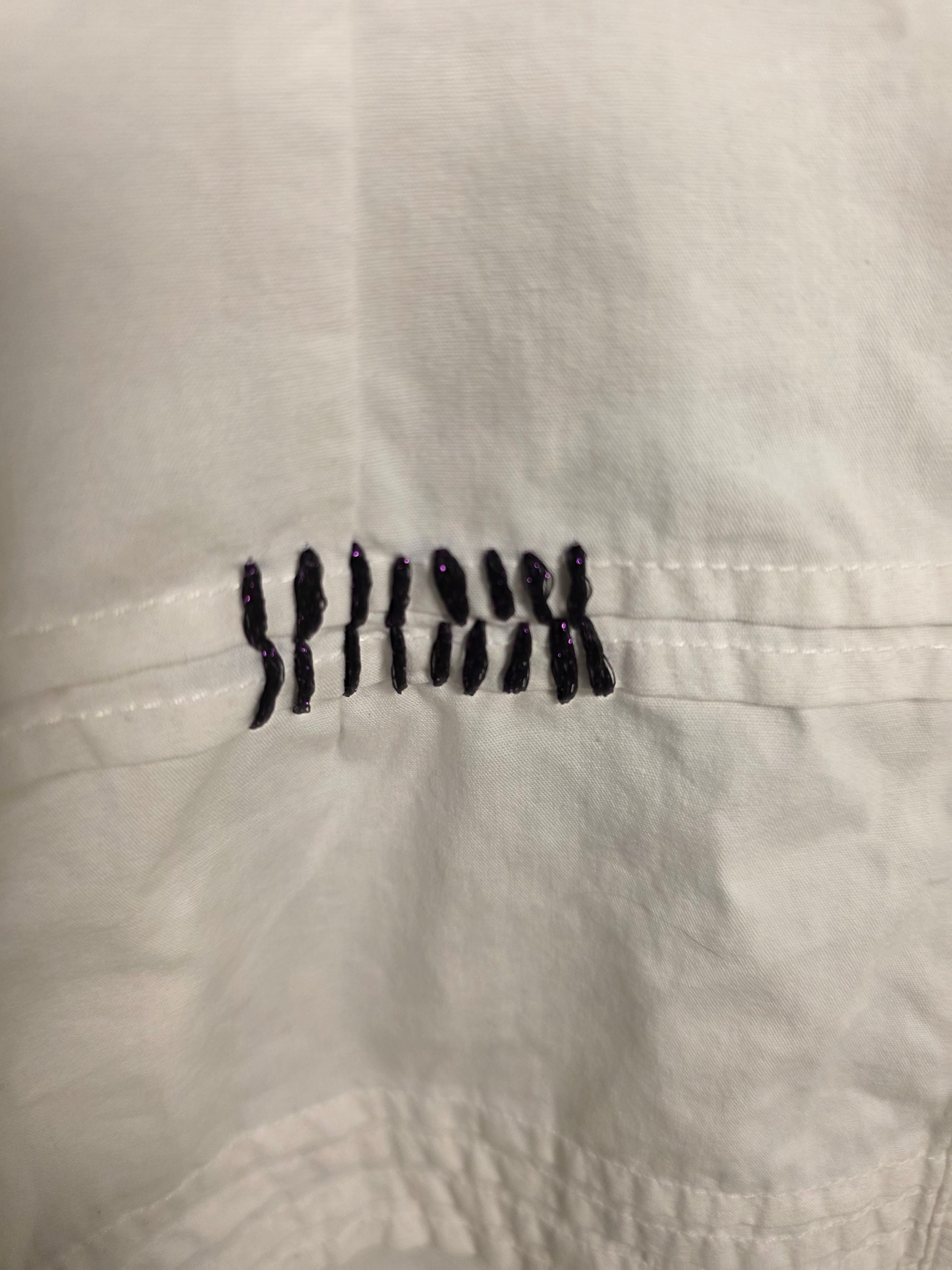 Vestito camicia bianca