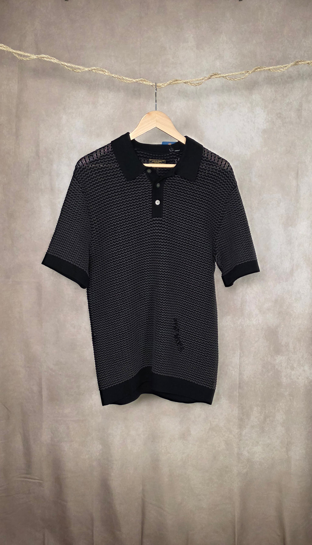Polo in maglia di cotone