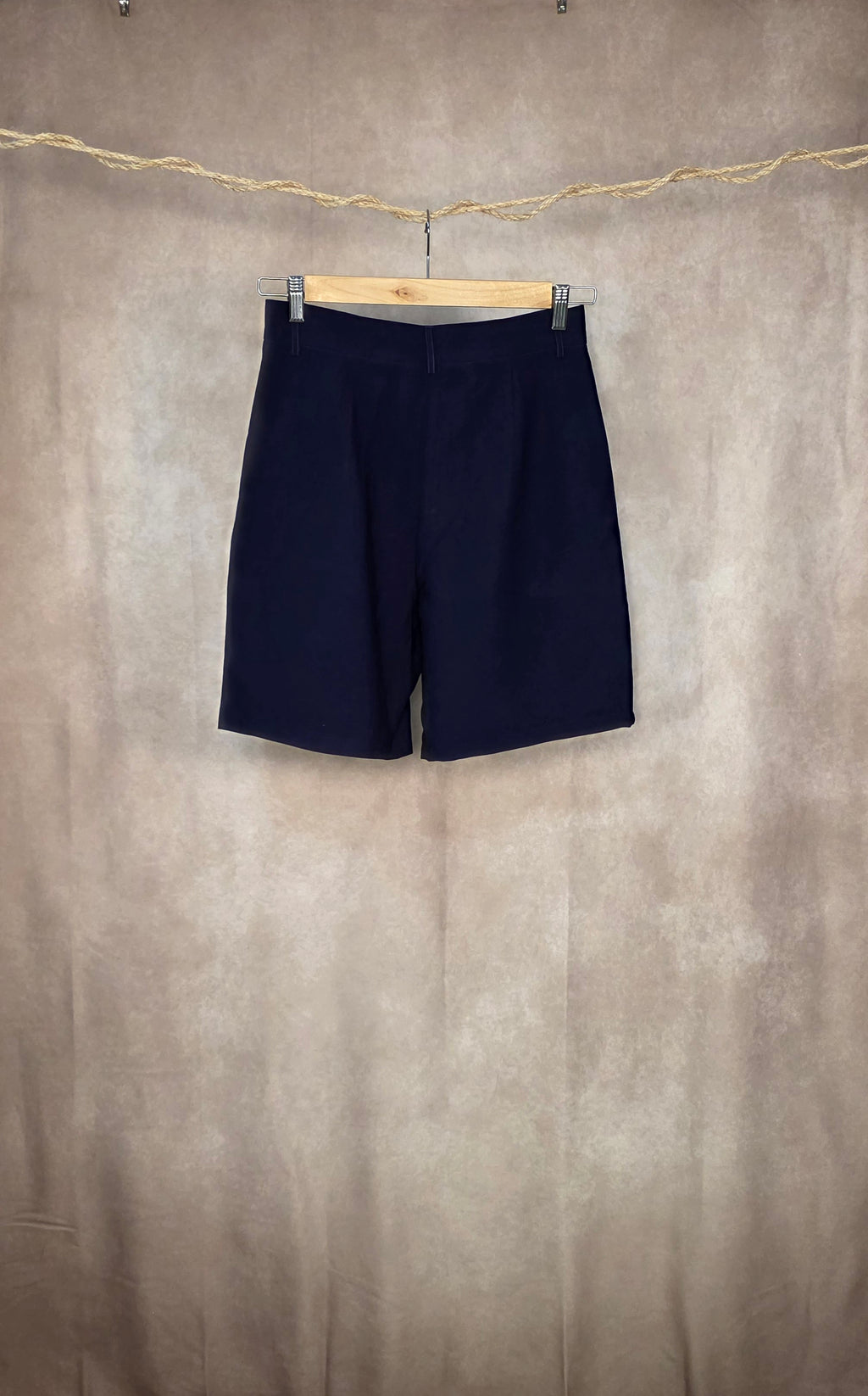 Shorts sartoriali blu navy