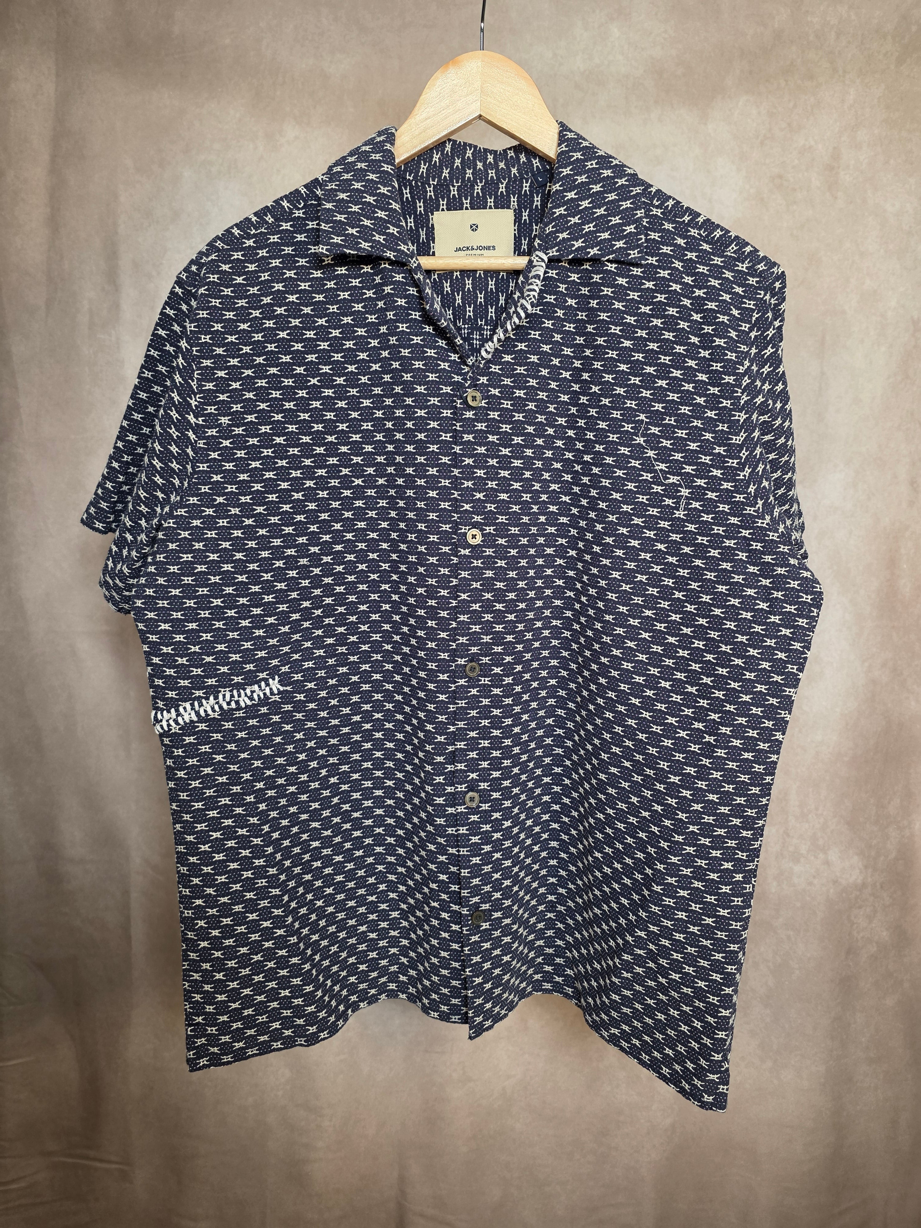 Camicia resort jacquard tg.L