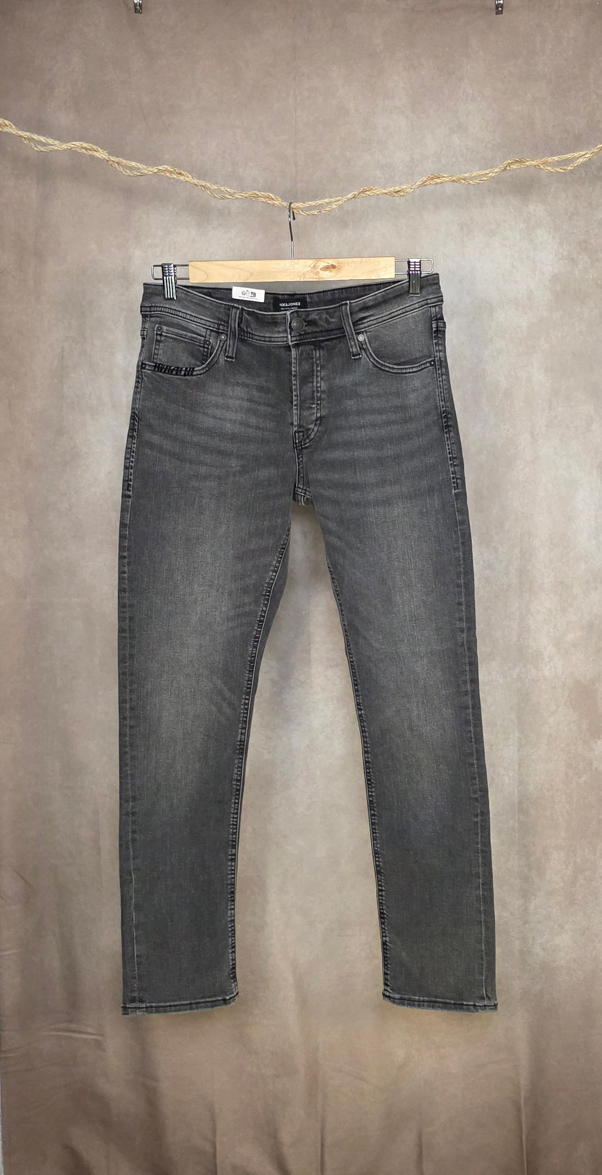 Jeans grigio scuro slim fit