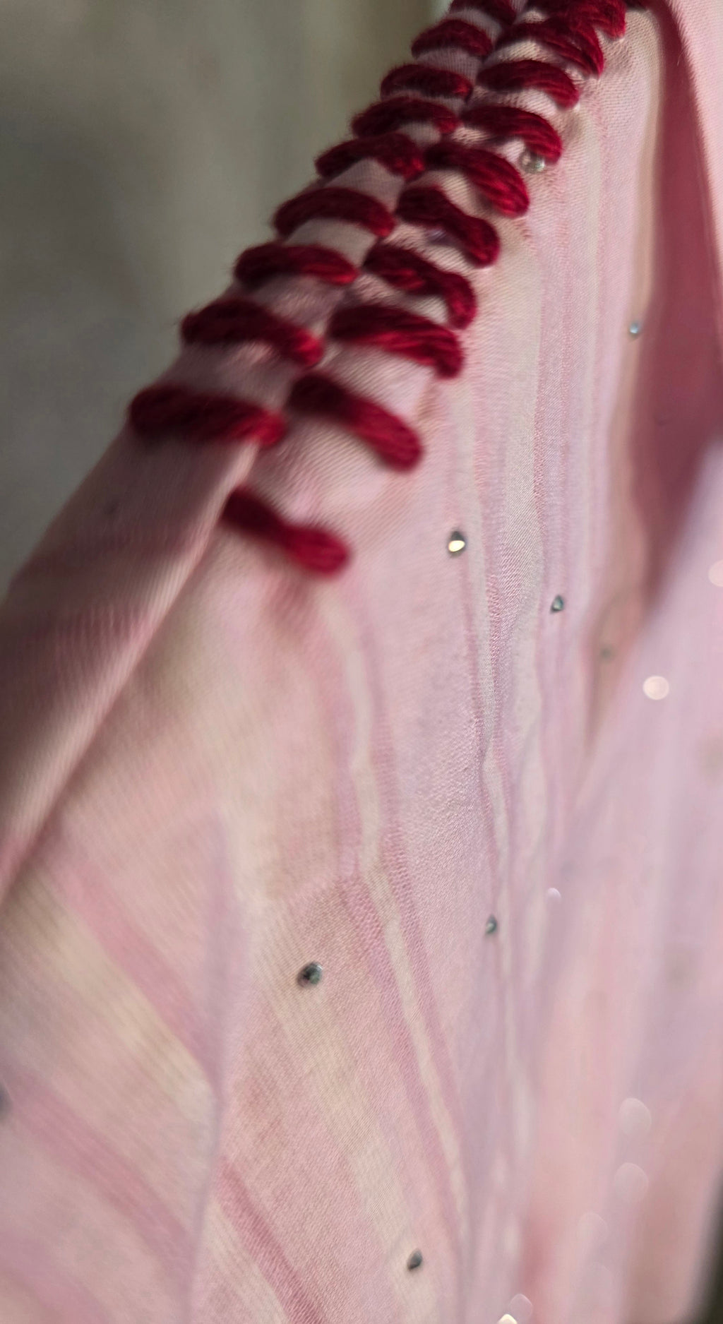 Camicia a righe con strass