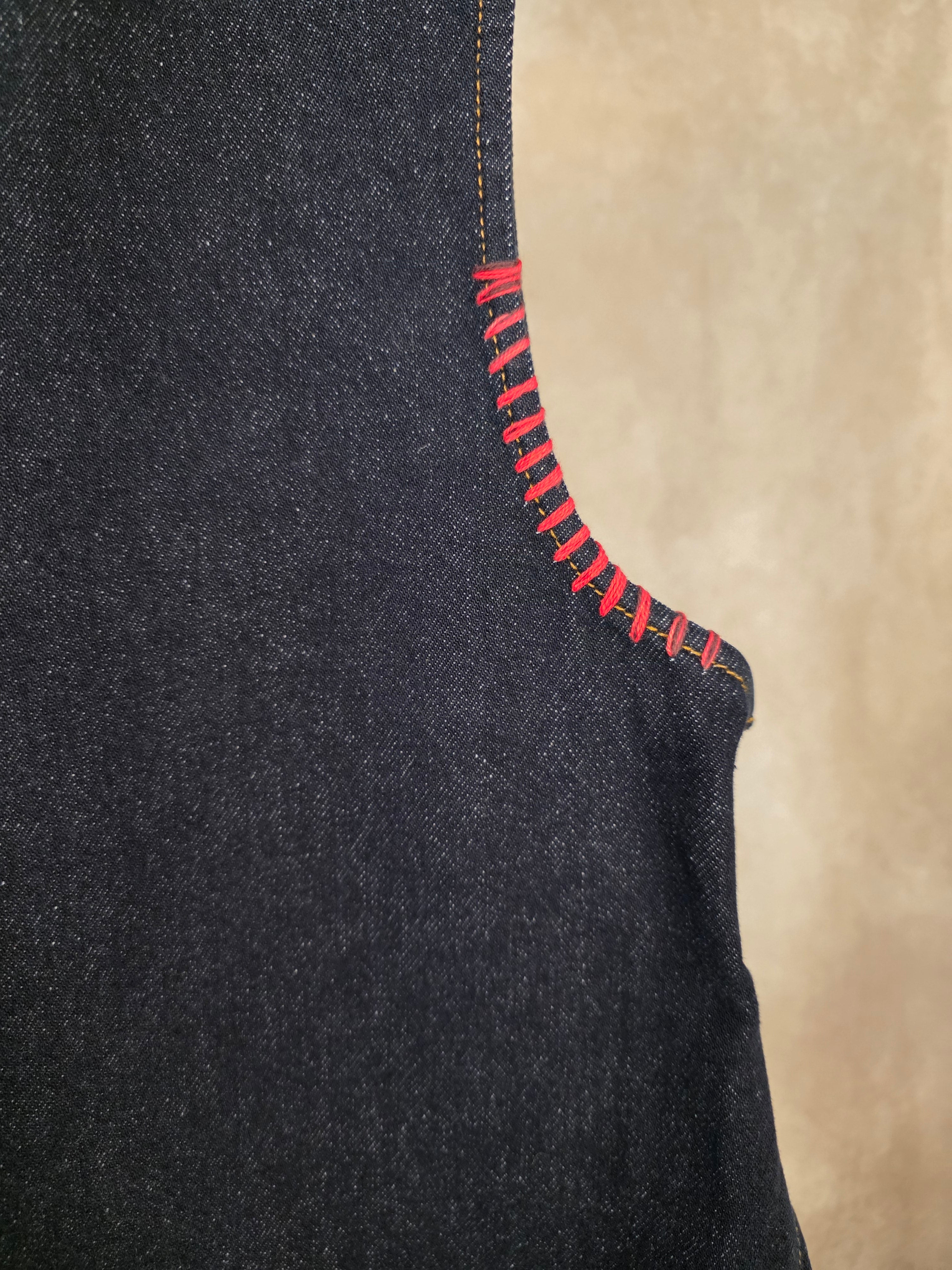 Top in denim