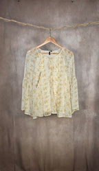 Camicia fluida a stampa floreale