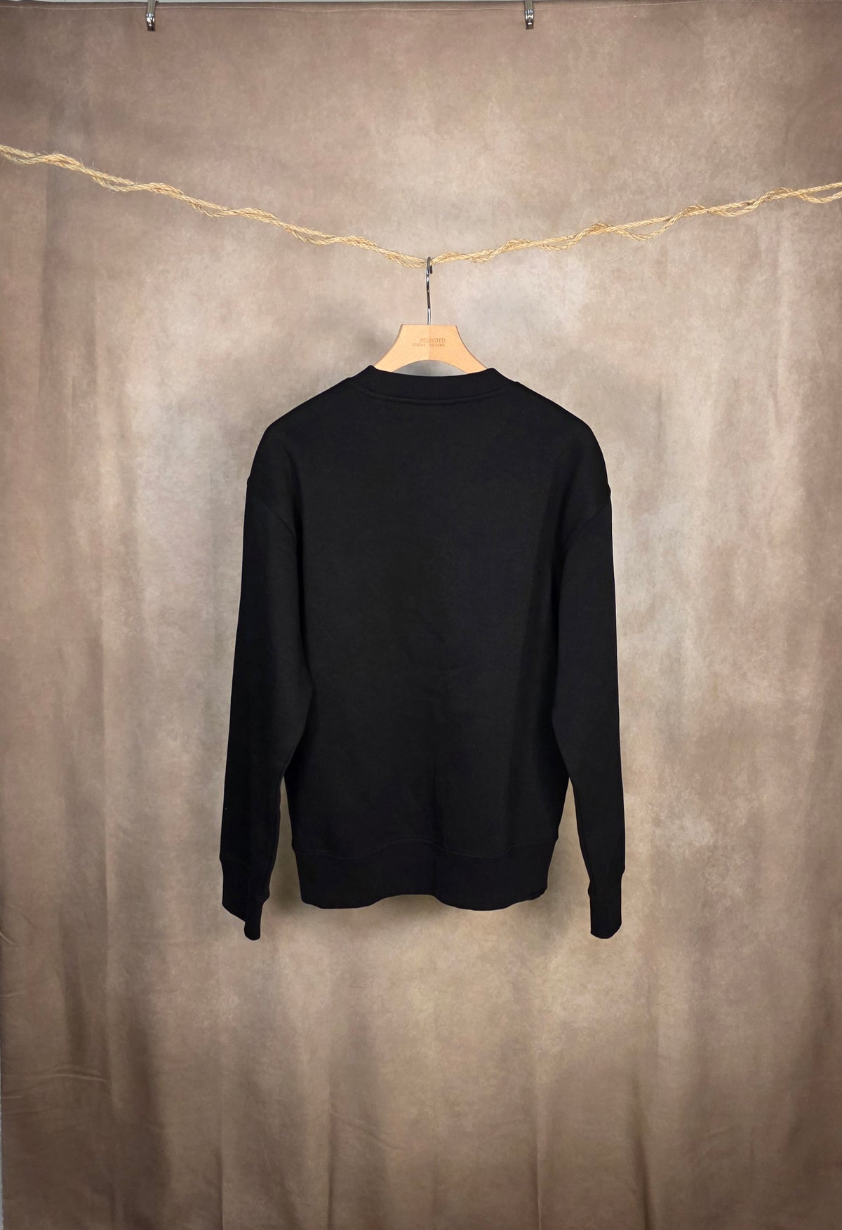 Felpa basic black