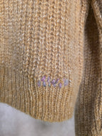 Cardigan corto in misto lana