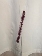 T-shirt bianca in cotone