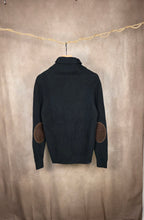 Maglione in cotone verde scuro