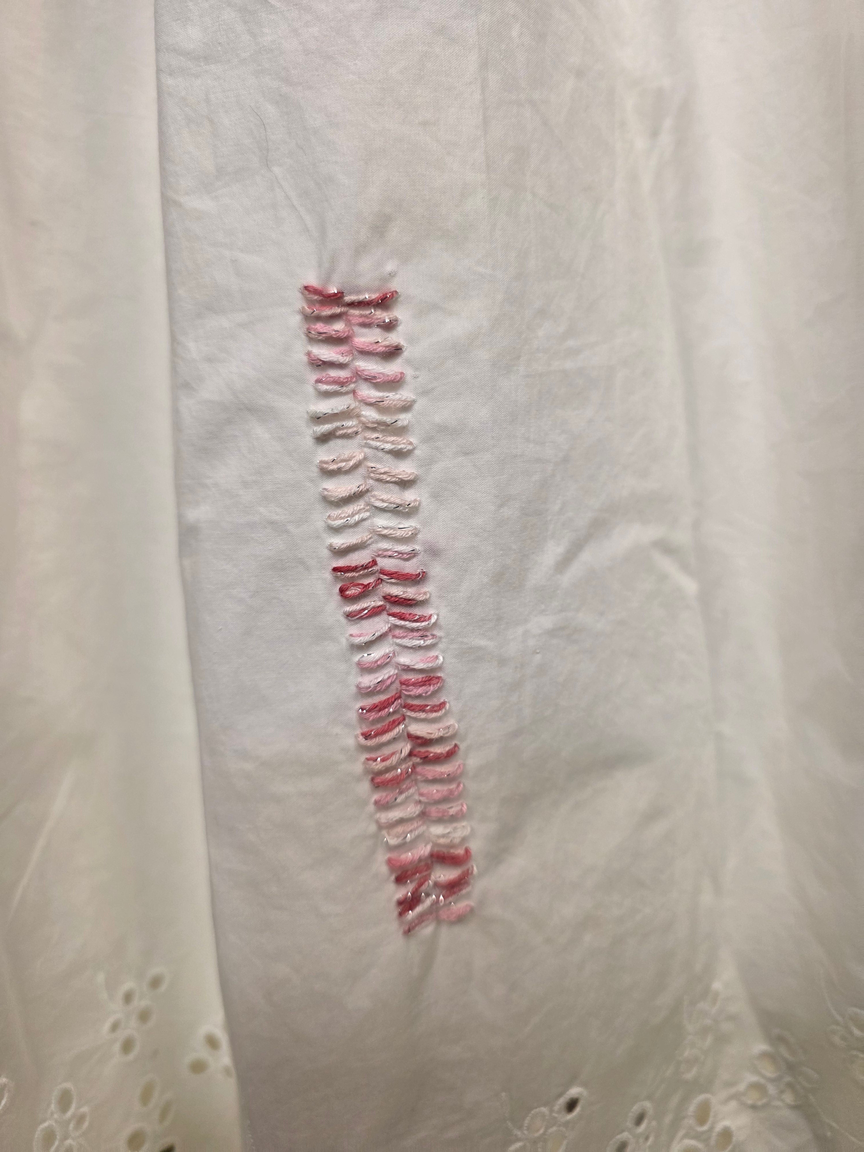 Vestito bianco con spalline