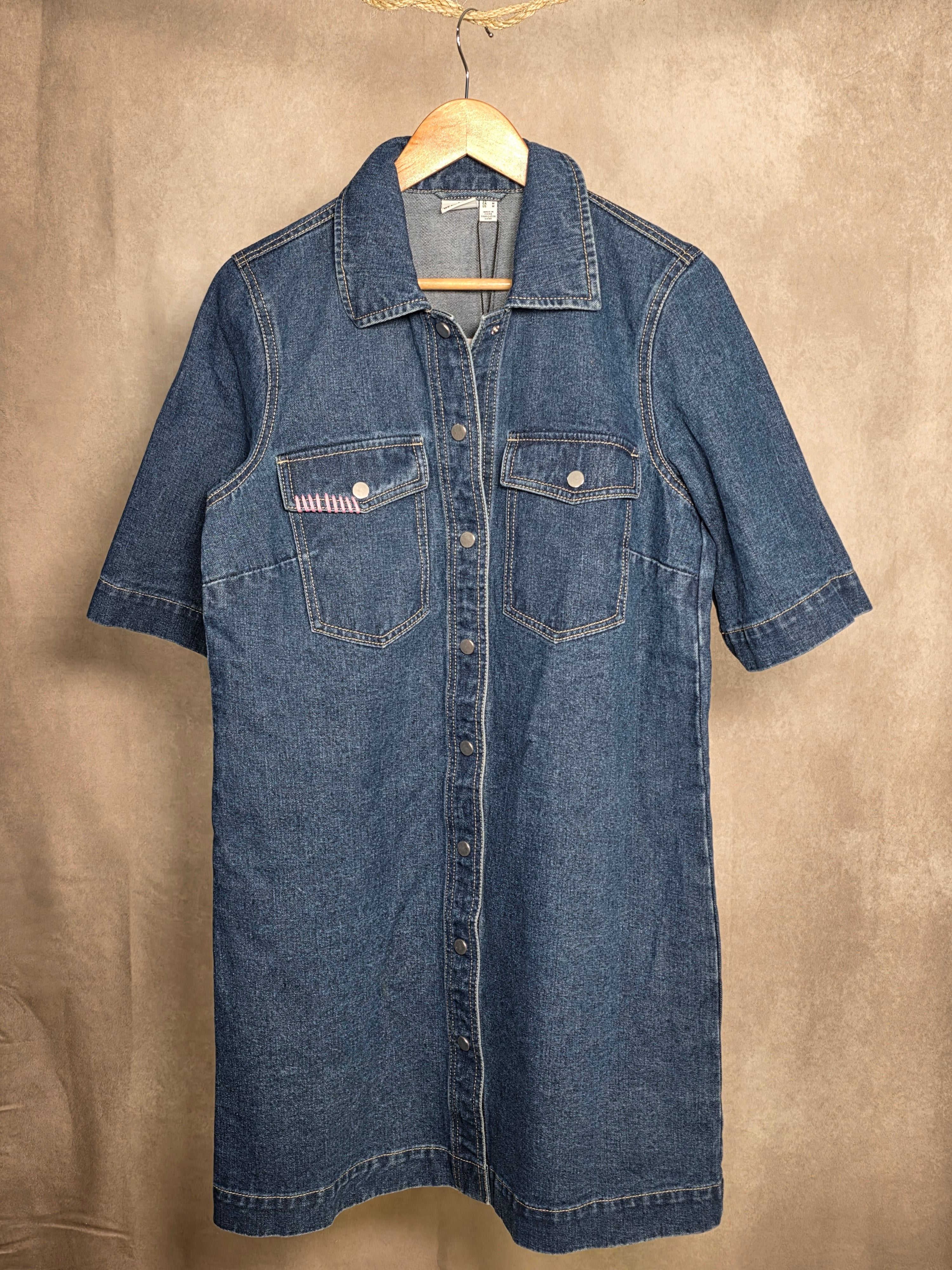 Abito chemisier in jeans tg M
