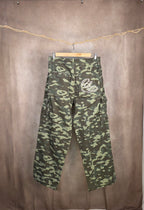 Pantaloni cargo in cotone baggy fit