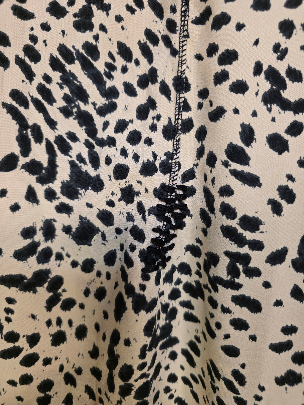 Abito lungo a stampa animalier