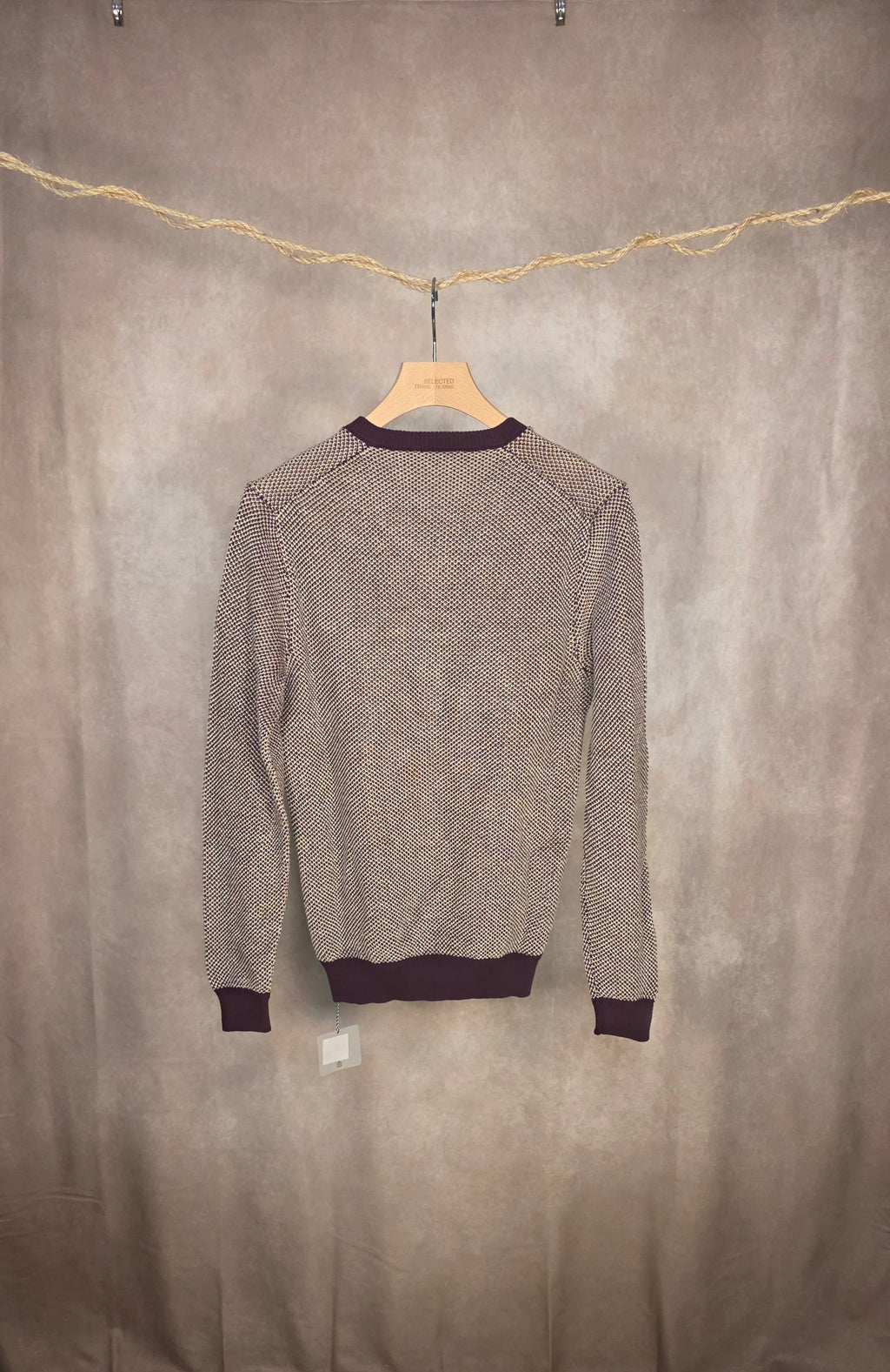 Maglione a scollo V in misto lino di Slowear Zanone