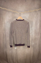 Maglione a scollo V in misto lino di Slowear Zanone