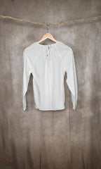 Camicia a maniche lunghe in misto lino