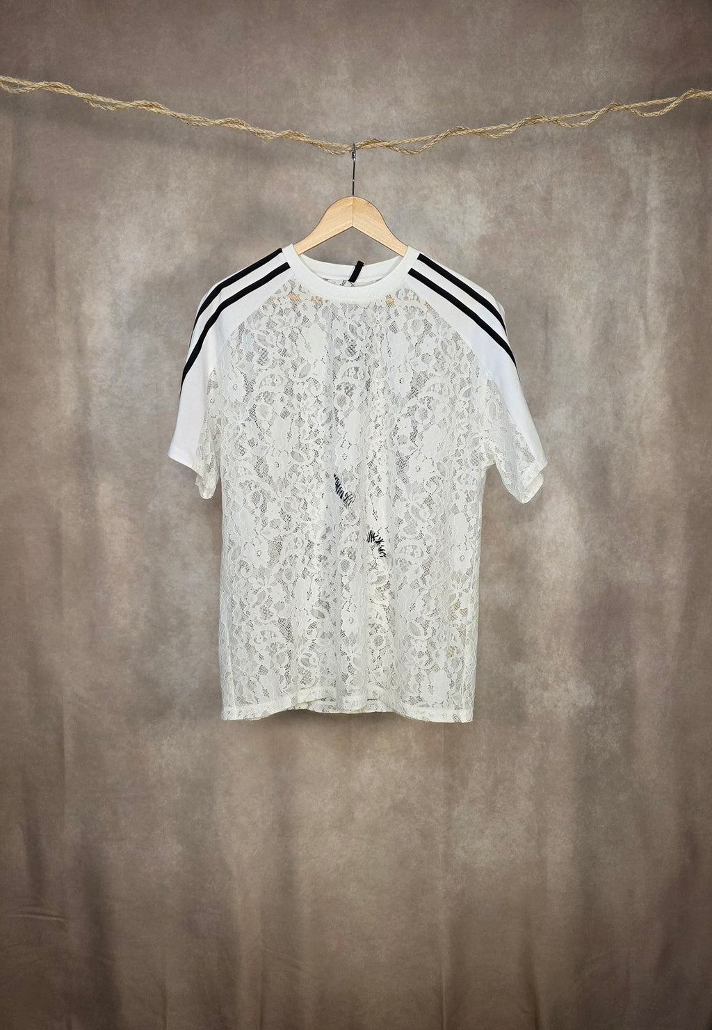 T-Shirt in pizzo