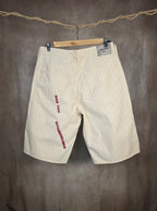 Bermuda a righe baggy fit