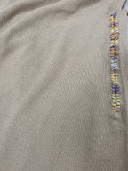 Pantaloni in maglia a gamba