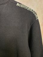 Maglione girocollo a rombi